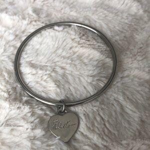 Michael Kors sterling silver bangle bracelet